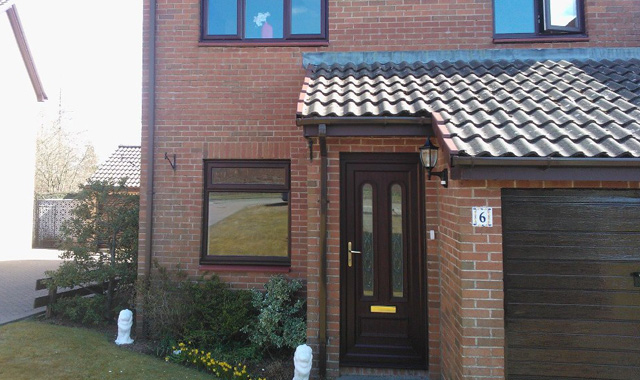 Woodgrain-UPVC-Windows-And-Front-Door